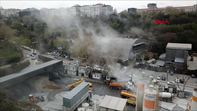 Maçka parkı çevresinde toz tepkisi