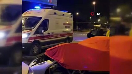 Ünlü fenomen 14 milyon TL'lik aracıyla kaza yaptı