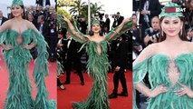 Urvashi Rautela अपने नए Cannes Look पर हुईं Troll, Green Feather gown को देख fans बोले 'तोता परी'