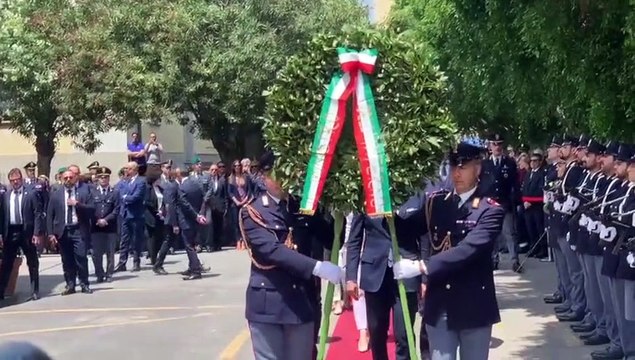 L'omaggio alle vittime della strage Capaci, Tina Montinaro: un dovere ricordare poliziotti coraggiosi