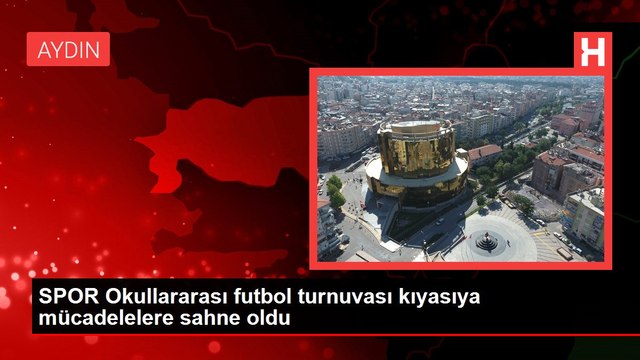 SPOR Okullararası futbol turnuvası kıyasıya mücadelelere sahne oldu