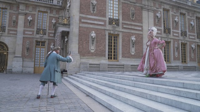 Costumes et perruques au château de Versailles pour les Fêtes Galantes