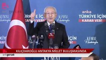 Kemal Kılıçdaroğlu'ndan Hatay'da Erdoğan'a 'montaj' tepkisi: Sahtekarlık yapan adamdan cumhurbaşkanı olmaz!