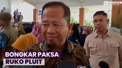 Wali Kota Jakut Pastikan akan Bongkar Paksa Ruko yang Serobot Saluran Air di Pluit Besok