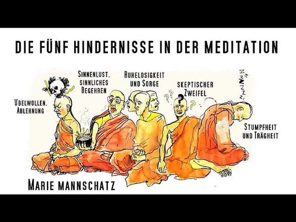 Die 5 Hindernisse in der Meditation 01: Skpetischer Zweifel - Vertrauen entwickeln