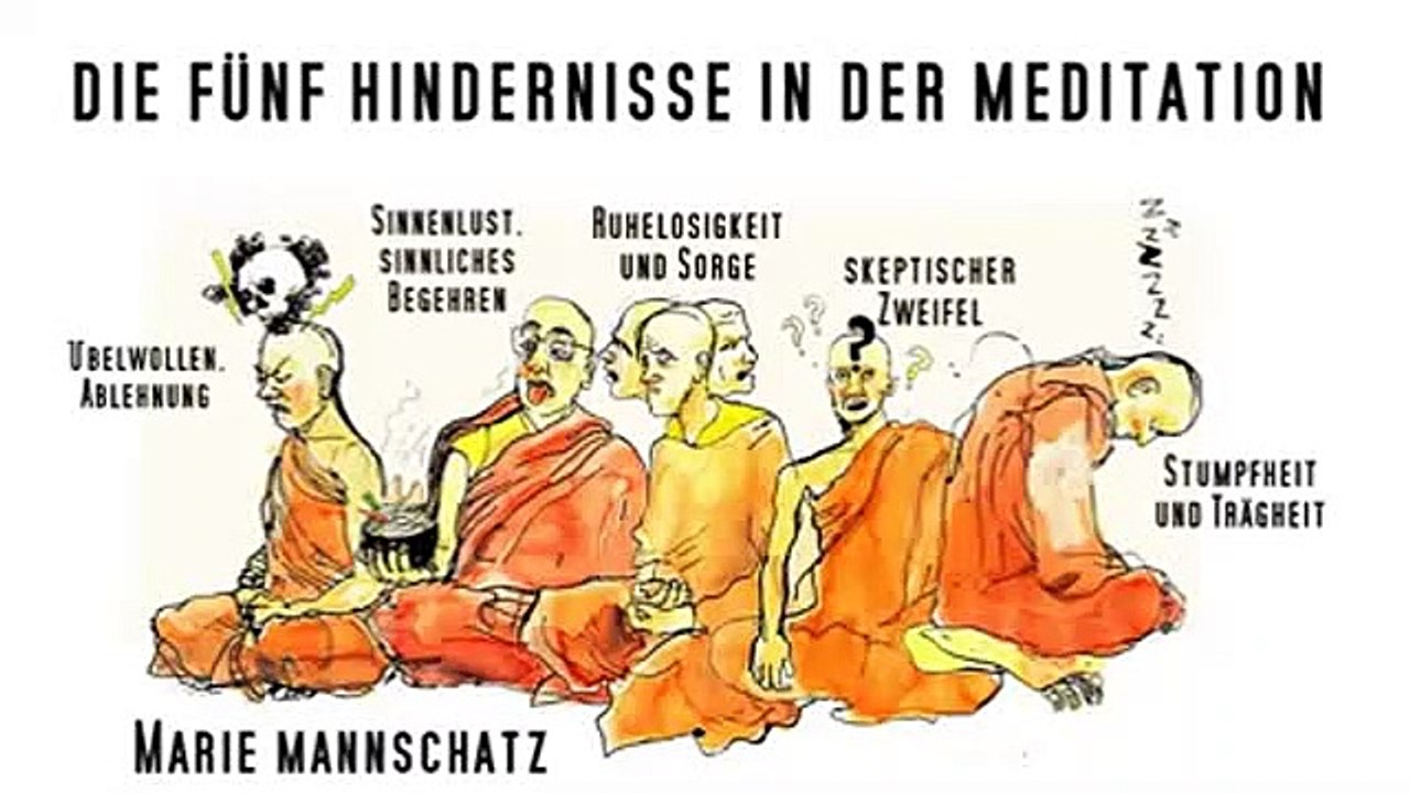 Die 5 Hindernisse in der Meditation 03: Trägheit - Begeisterung wecken