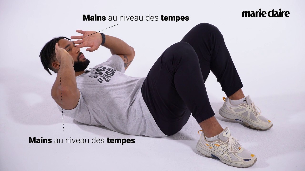 Marie Claire Sport : le crunch ciseaux