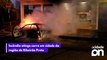 Incêndio atinge carro em cidade da região de Ribeirão Preto