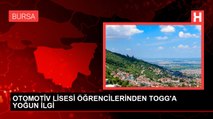 OTOMOTİV LİSESİ ÖĞRENCİLERİNDEN TOGG'A YOĞUN İLGİ