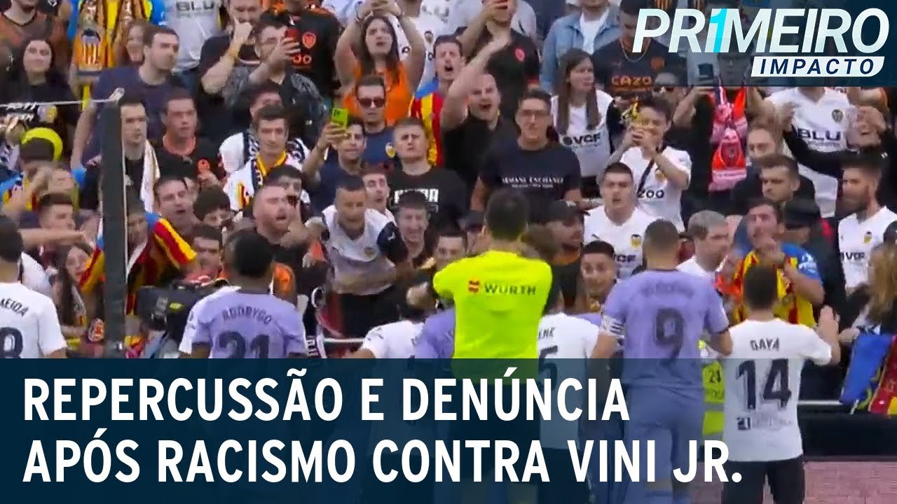 O dia seguinte após ataques racistas de torcedores contra Vini Jr.