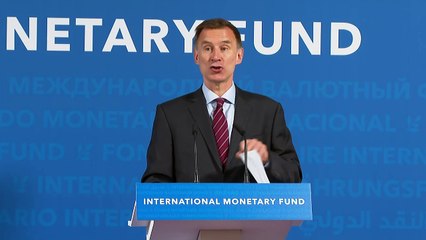 Chancellor Hunt: Economy on right path but job not done yet