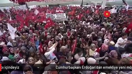Cumhurbaşkanı Erdoğan'dan emekliye yeni müjde sinyali: Maaşı daha yukarı çıkarmanın hesabı içindeyiz