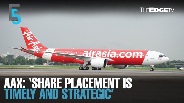 EVENING 5: AAX calls share placement ‘timely and strategic’