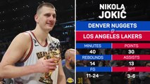 NBA Player of the Day - Nikola Jokic