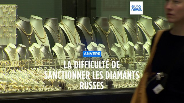 Anvers retient son souffle avant d'éventuelles sanctions contre les diamants russes