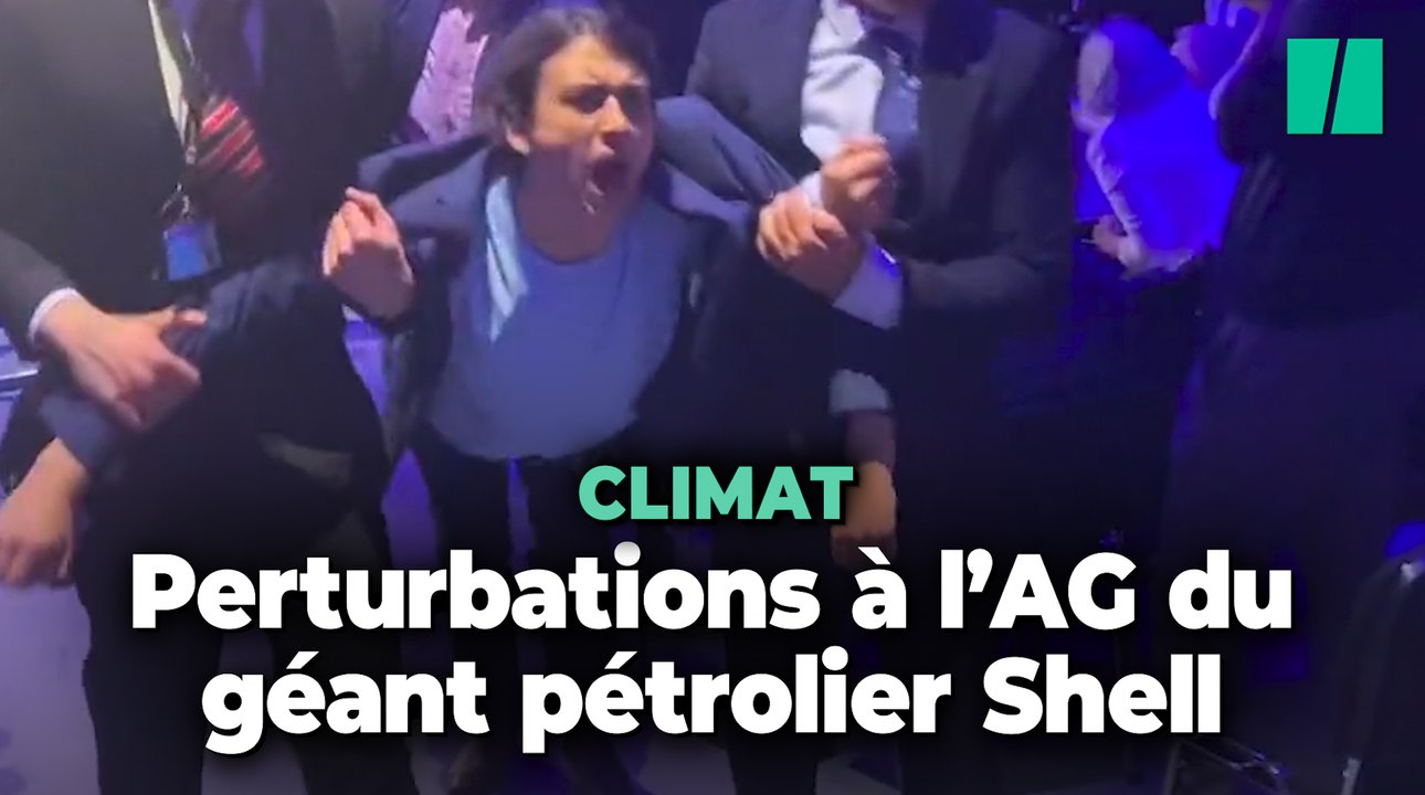 Des militants pour le climat interrompent (en chanson) l’AG de Shell