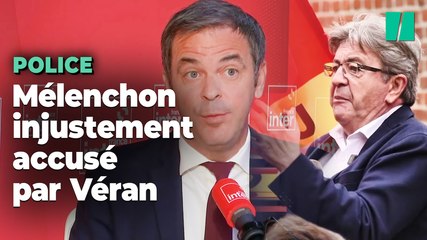 Véran accuse Mélenchon à tort de ne pas avoir exprimé de "compassion" pour les policiers morts dans le Nord