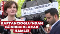 Canan Kaftancıoğlu'ndan Gündem Olacak Hamle! AKP İl Başkanlığı'na Siyah Çelenk Bıraktı