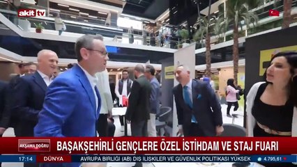 Başakşehirli gençlere özel istihdam ve staj fuarı