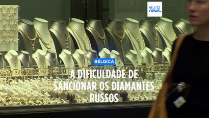 A dificuldade de aplicar sanções aos diamantes russos