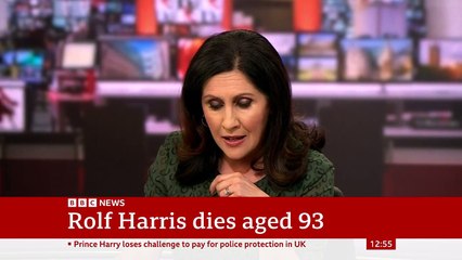 Sex offender Rolf Harris dies aged 93 - BBC News