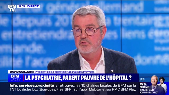Infirmière tuée à Reims: Le manque de moyens fait qu'aujourd'hui ces patients se retrouvent un peu dans la nature pour David Guillerm (Fédération Nationale des Infirmiers)