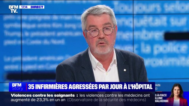 Infirmière tuée à Reims: On voit une montée en charge des violences envers les soignants estime David Guillerm (Fédération Nationale des Infirmiers)