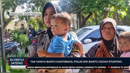 Tak Hanya Bantu Kamtibmas, Polisi RW Bantu Cegah Stunting