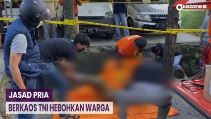 Penemuan Jasad Pria Berkaos TNI di Saluran Air Hebohkan Warga