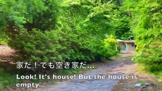 秘密の隣人の家へ行ってみよう！Let's go to my  Japanese neighbor's house in the woods!