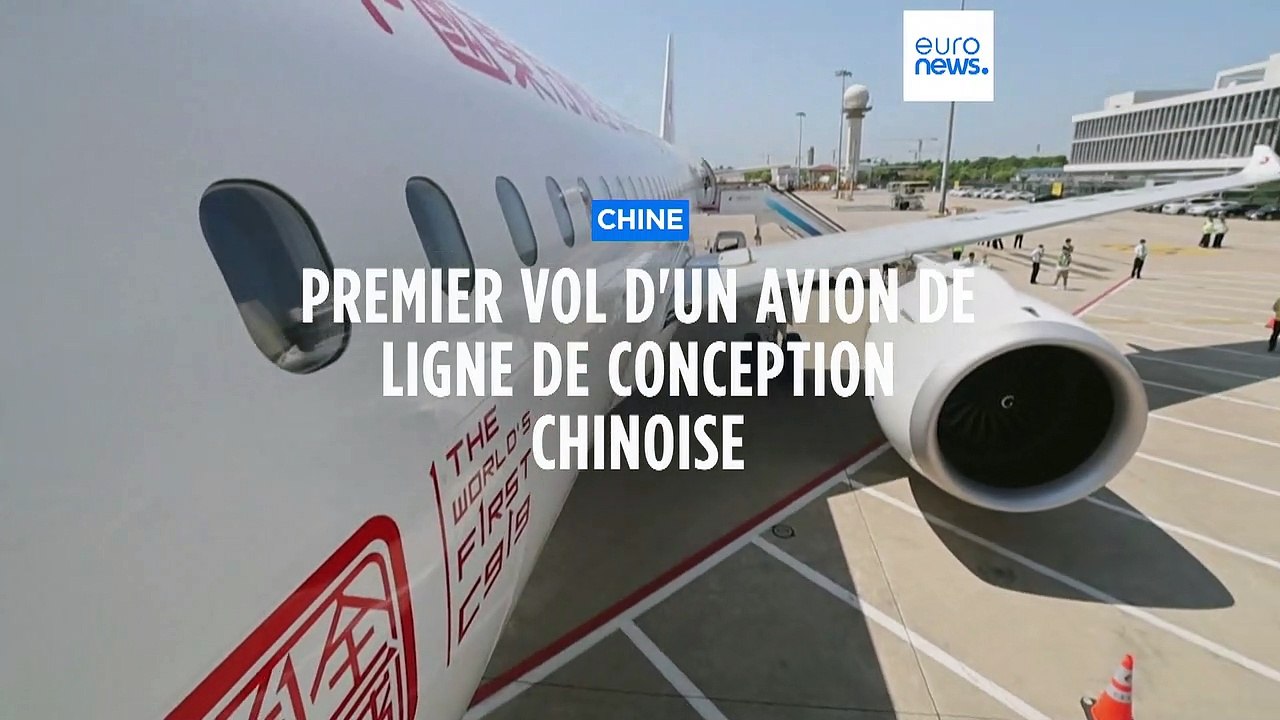 La Chine lance son premier avion de ligne et entend remplacer Airbus et Boeing sur son territoire