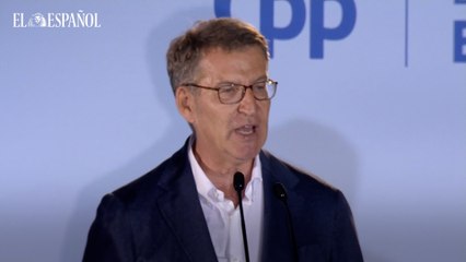 Feijóo asegura que  "España inicia un nuevo ciclo político"