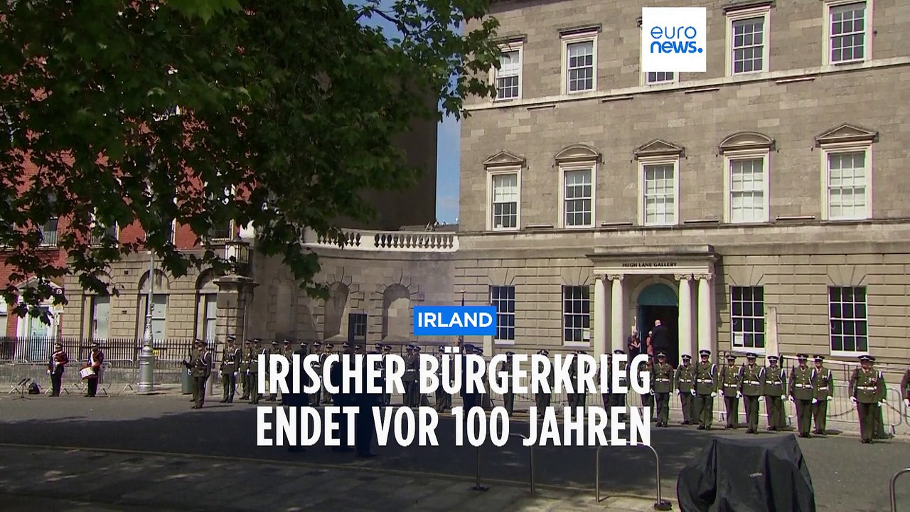 Dublin feiert Ende des Bürgerkrieges vor 100 Jahren