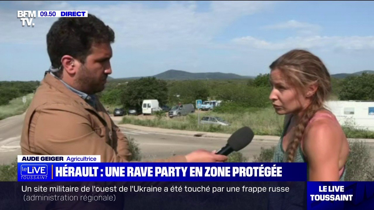 "Nos clôtures ont été assez endommagées": une agricultrice déplore l'afflux de fêtards à la rave-party dans l'Hérault