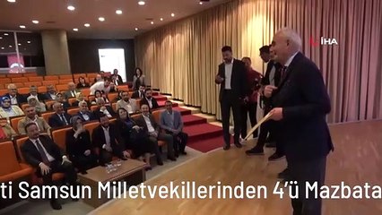 AK Parti Samsun Milletvekillerinden 4'ü Mazbatalarını Aldı