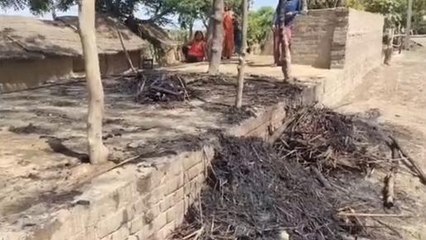 देखिए छोटी सी चिंगारी ने जला दिया सपनों का आशियाना, फिर मचा हाहाकार