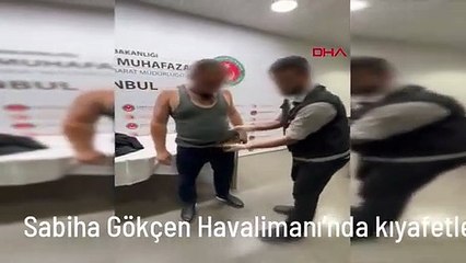 Sabiha Gökçen Havalimanı'nda kıyafetlere emdirilmiş 5 kilo altın ele geçirildi