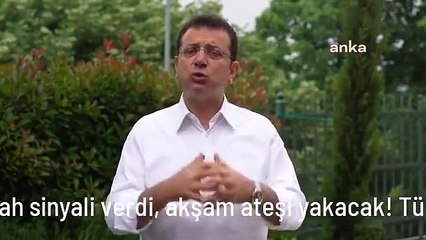 Bu sabah sinyali verdi, akşam ateşi yakacak! Tüm gözler İmamoğlu'nun yapacağı fetih konuşmasında