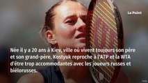 Roland-Garros :  l’Ukrainienne Kostyuk choquée par les sifflets du public