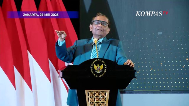 [FULL] Pidato Mahfud MD di Rakornas, Bahas Sistem Pemilu, Pelanggaran HAM, hingga PKI