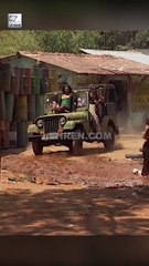Gulshan Grover Shooting An Action Scene