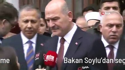 Bakan Soylu'dan seçim sonuçlarına ilişkin ilk değerlendirme