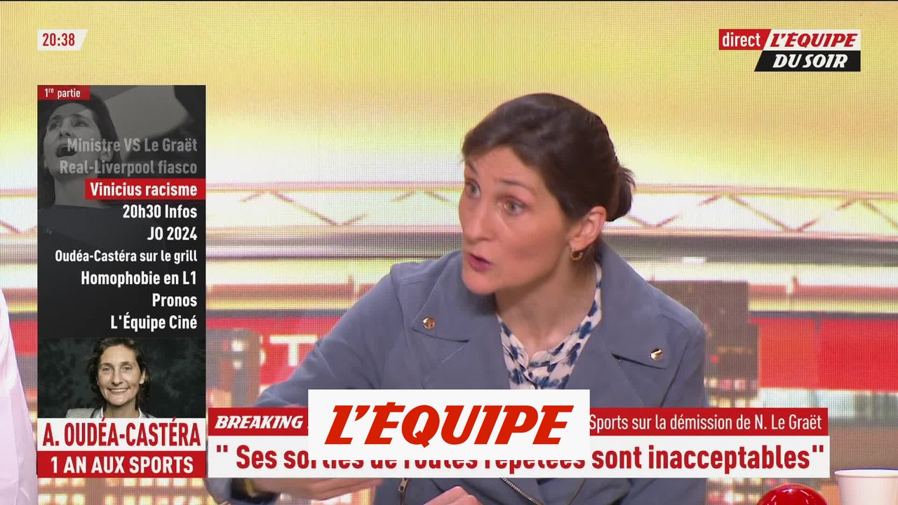 Oudéa-Castéra : «Soutien à Vinicius» - Foot - EDS