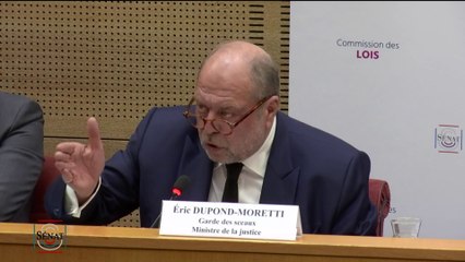Saint-Brévin : "La justice locale n’a pas été aux abonnés absents", assure Eric Dupond-Moretti