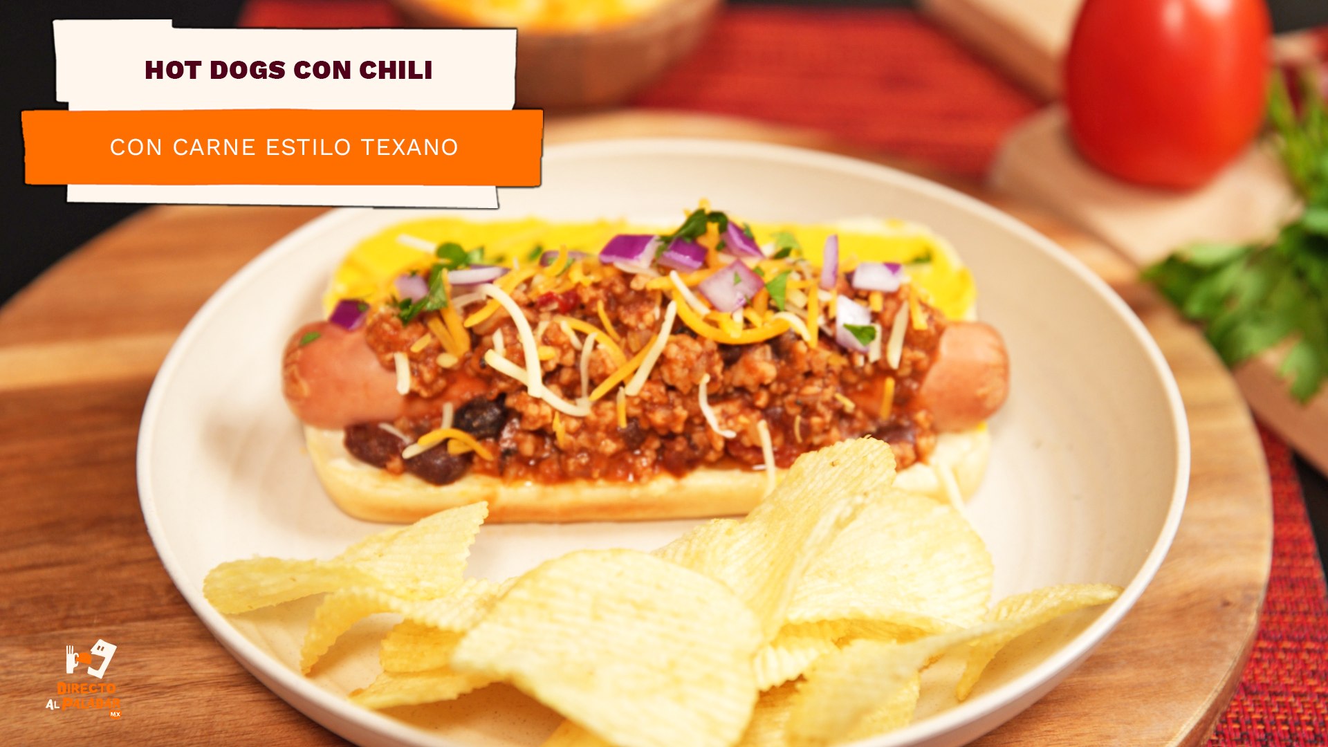 Hot dogs con chili con carne estilo texano | Receta fácil | Directo al  Paladar México - Vídeo Dailymotion