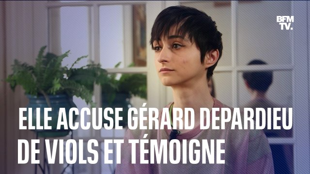 Gérard Depardieu accusé de viols: une des accusatrices témoigne sur BFMTV