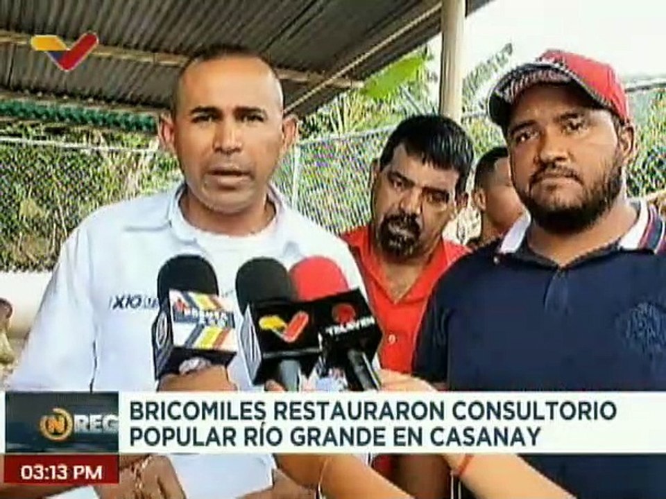 Sucre | Bricomiles rehabilitan Consultorio Popular Río Grande para beneficiar a más de 4 mil flias.