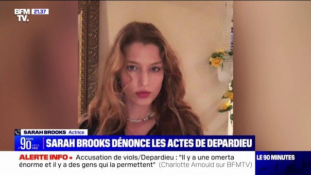 Accusations contre Gérard Depardieu: Il a rentré sa main dans ma culotte , l'actrice Sarah Brooks témoigne d'attouchements subis de la part de l'acteur