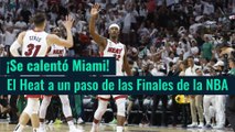 ¡Miami Heat, a una victoria de las Finales de la NBA tras dominar a los Celtics!