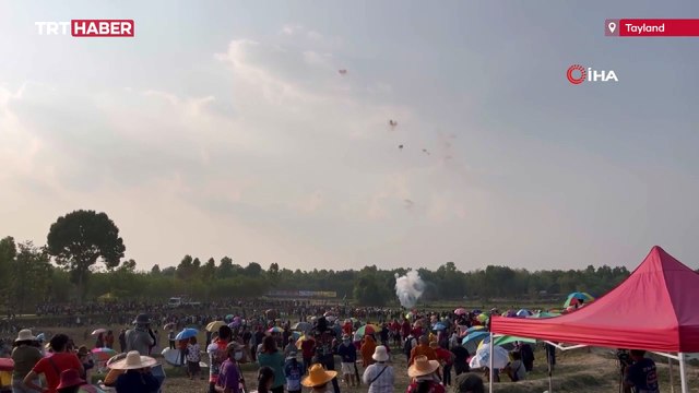Havai fişek festivalinde düzenek kontrolden çıktı